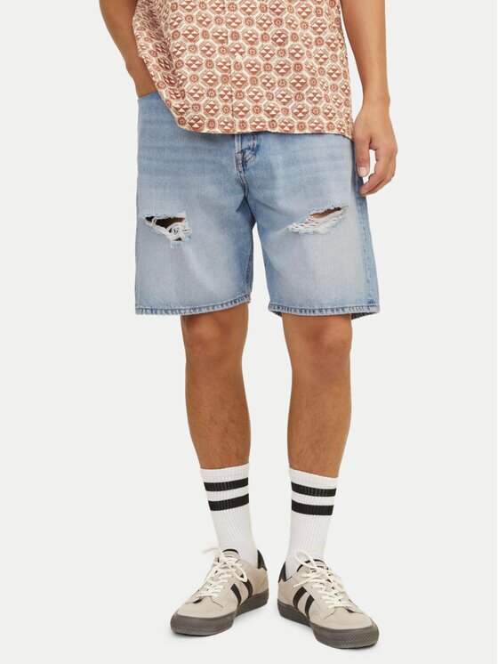 Jack & Jones Pantaloni scurți de blugi Jjitony 12252653 Loose Fit