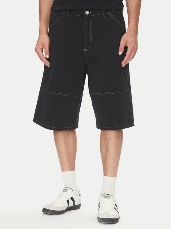Jack & Jones Pantaloni scurți de blugi Owen 12278222 Baggy Fit