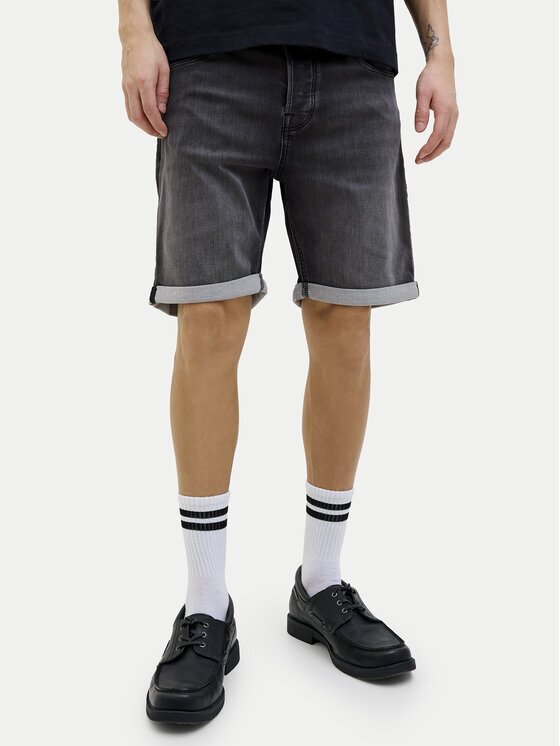 Jack & Jones Pantaloni scurți de blugi Rick 12269501 Regular Fit