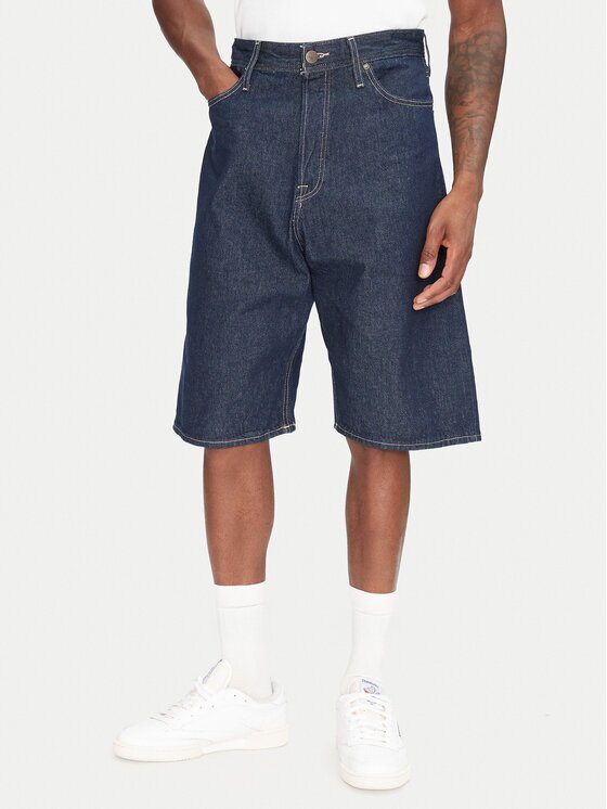 Jack & Jones Pantaloni scurți de blugi Ron 12272214 Baggy Fit