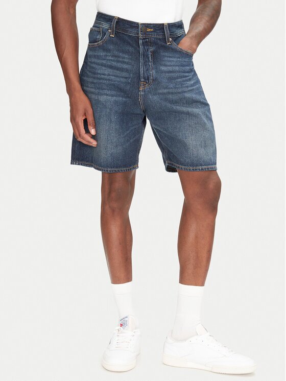 Jack & Jones Pantaloni scurți de blugi Tony 12269517 Loose Fit