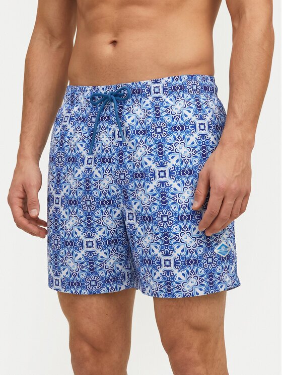 Jack & Jones Pantaloni scurți pentru înot Maui Sand 12291428 Regular Fit