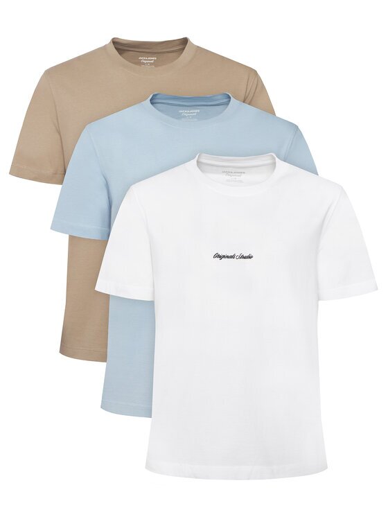 Jack & Jones Set de tricouri﻿ Jornorrebro Emb 12305109 Regular Fit