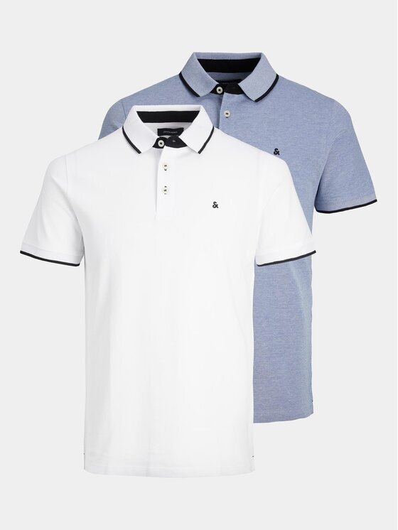 Jack & Jones Set de tricouri polo﻿ Paulos 12191216 Slim Fit