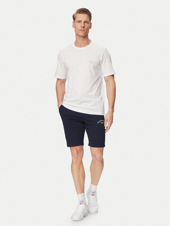 Jack & Jones Set tricou și pantaloni scurți College 12298226 Regular Fit