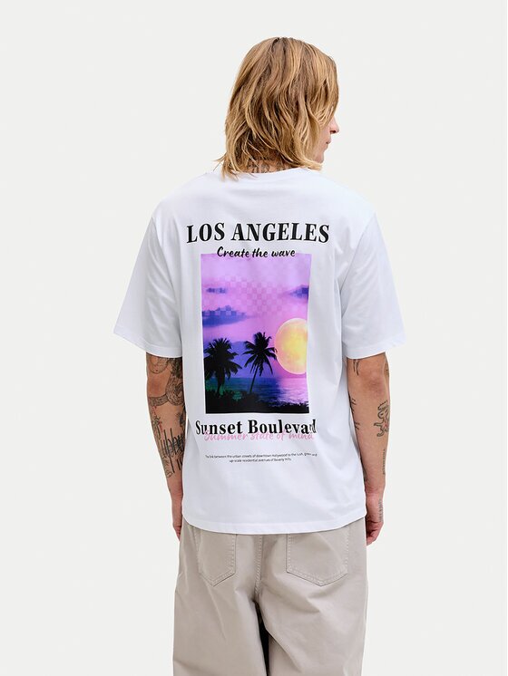Jack & Jones Tricou City Photoprint 12288353 Regular Fit