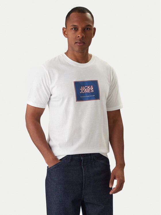 Jack & Jones Tricou Jjrain Tee Ss Crew Neck 12288097 Regular Fit