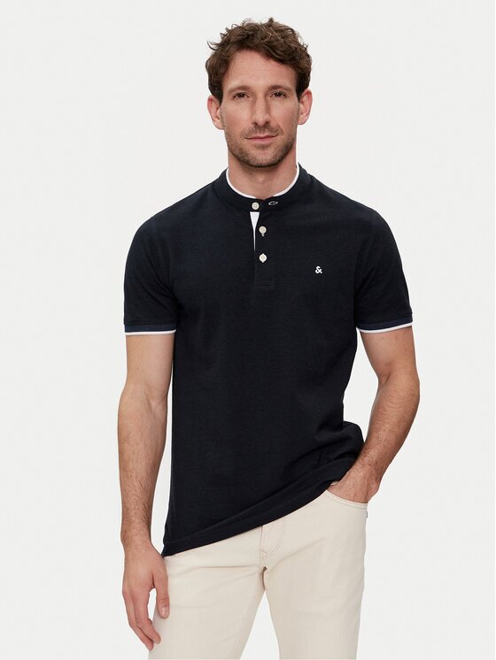 Jack & Jones Tricou polo Paulos 12199711 Slim Fit