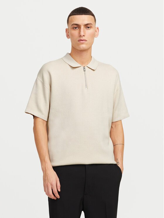 Jack & Jones Tricou polo Troy 12269617 Relaxed Fit
