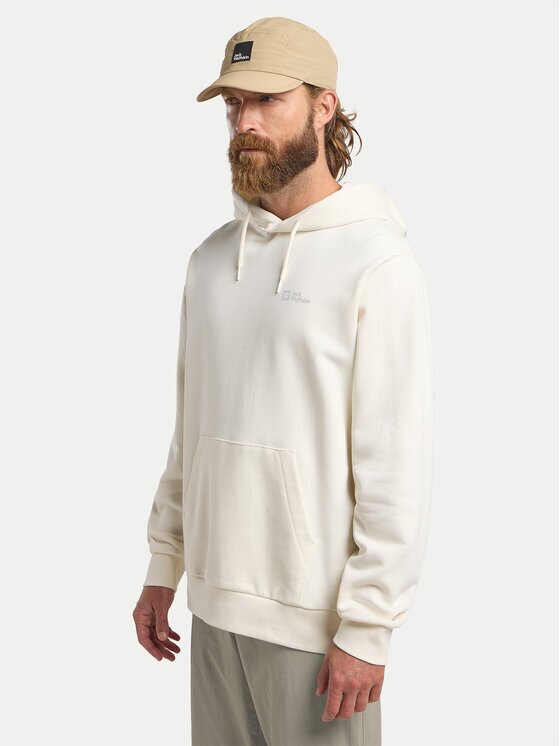 Jack Wolfskin Bluză Essential A63872 Écru Regular Fit