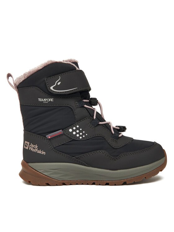 Jack Wolfskin Cizme de zăpadă Polar Bear-g Texapore High Vc K Negru