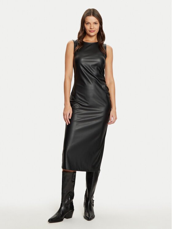 JdY Rochie din imitație de piele Soya 15336927 Slim Fit