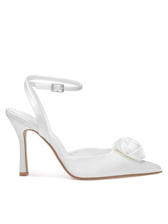 JENNY Pantofi cu toc subțire SS2841 Alb