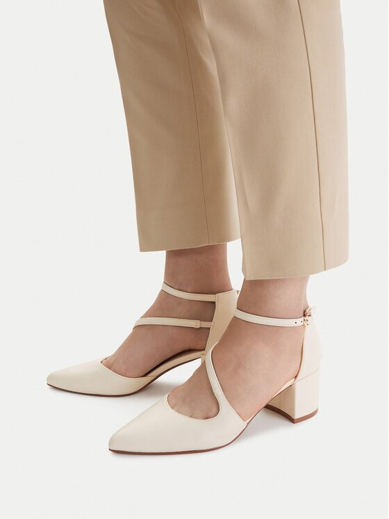 JENNY Pantofi pumps CEO-PF484 01 Écru