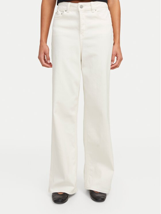 JJXX Blugi Tokyo 12269078 Écru Wide Leg