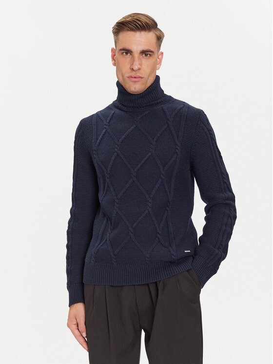 Joop! Bluză cu gât 17 JK-17Liono 30047360 Modern Fit