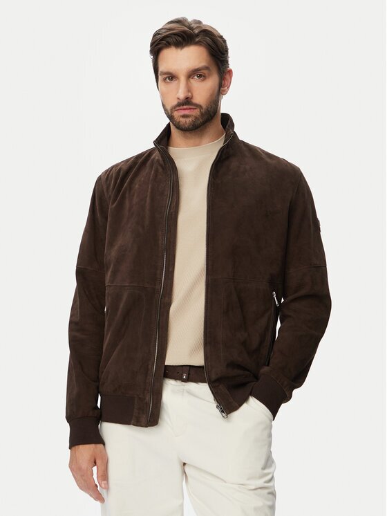 Joop! Geacă de piele 1500158 80100853 Regular Fit