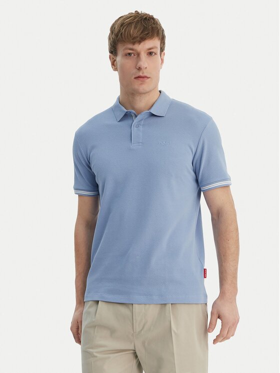 JOOP! Jeans Tricou polo 15 JJJ-17Amare 30046012 Albastru celest Modern Fit