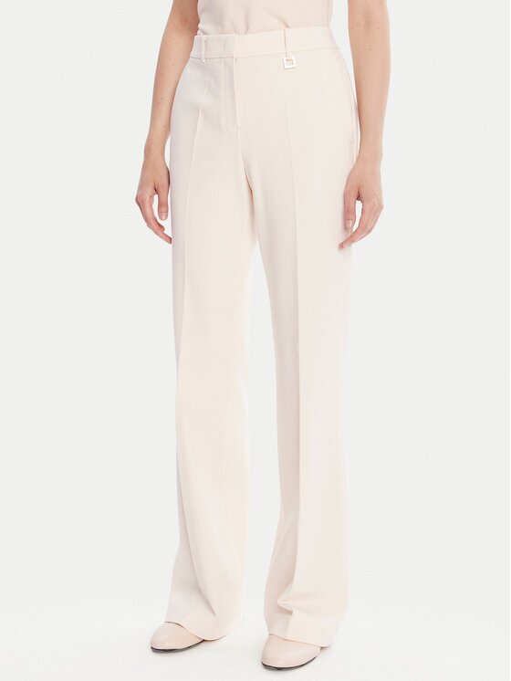 Joop! Pantaloni din material 58 253P58Polina 30047952 Écru Slim Fit