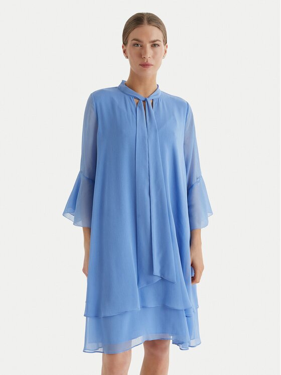 Joop! Rochie cocktail Denia 30102010 Albastru celest Regular Fit
