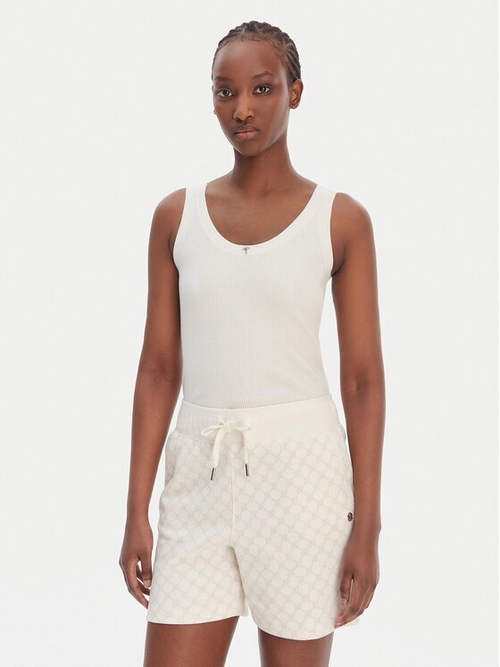 Joop! Top Kespi 30102393 Écru Regular Fit