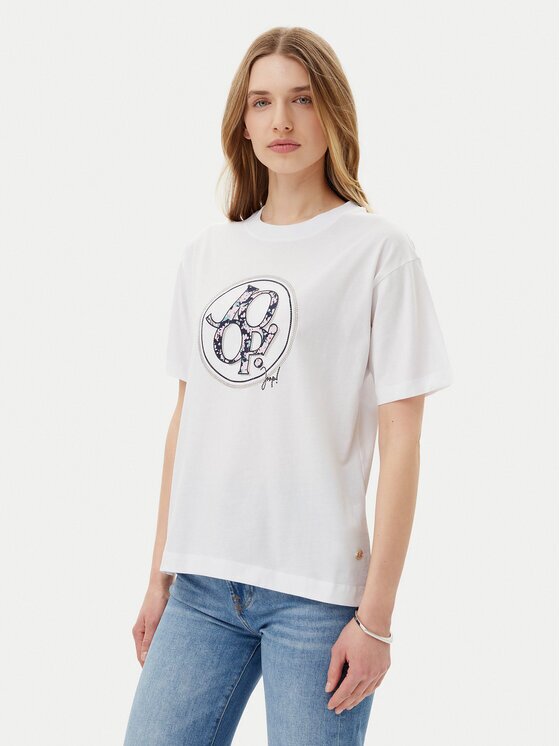 Joop! Tricou 58 252JE58Tashi 30046236 Écru Regular Fit