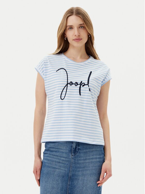 Joop! Tricou 58 252JE58Teri 30046240 Albastru celest Regular Fit