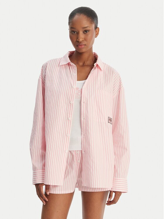 Juicy Couture Cămașă Dog Crest JCYPT126861 Relaxed Fit