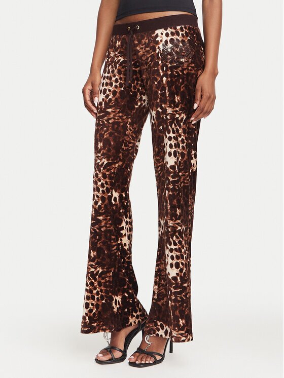 Juicy Couture Pantaloni trening Caisa JCWBJ226339 Flare Fit