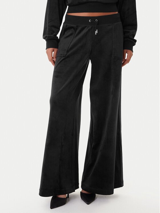 Juicy Couture Pantaloni trening Yuka JCBBJ225803 Wide Leg