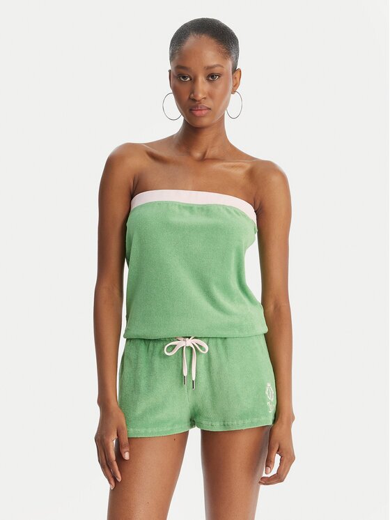 Juicy Couture Salopetă Applique Terry JCWFP126316 Regular Fit