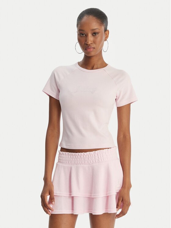 Juicy Couture Tricou Baby JCWCT126317 Slim Fit