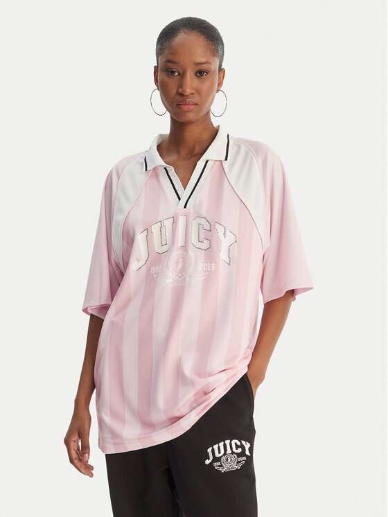 Juicy Couture Tricou polo Juicy Football JCSCT126407 Oversize