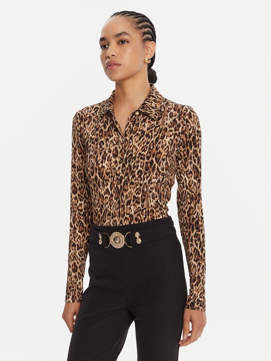 Just Cavalli Cămașă 79PAL228 JS496 Slim Fit