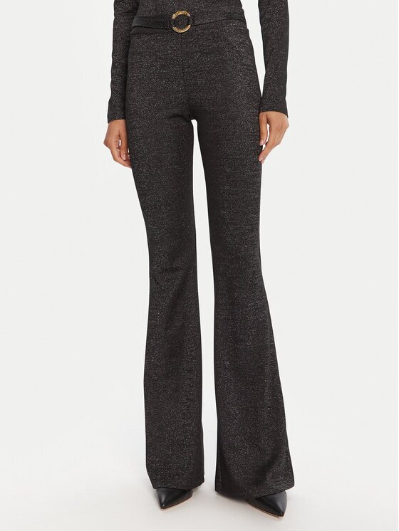 Just Cavalli Pantaloni din material 79PAC101 J0251 Flare Fit