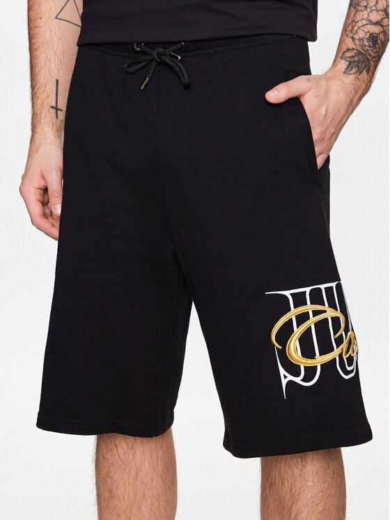 Just Cavalli Pantaloni scurți sport 74OBDI07 Regular Fit