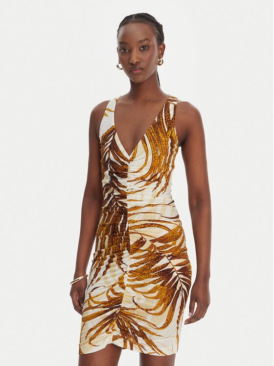 Just Cavalli Rochie cocktail 80PAO9A7 JS560 Slim Fit