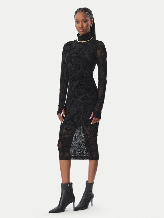 Just Cavalli Rochie cocktail 81PAO909 JS569 Slim Fit