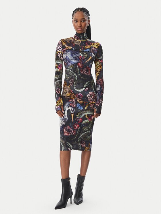 Just Cavalli Rochie cocktail 81PAO942 JS566 Slim Fit
