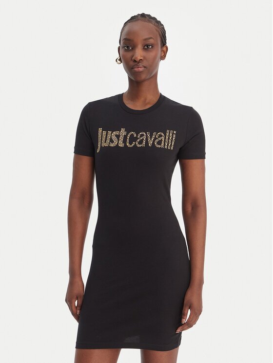 Just Cavalli Rochie de zi 80PAOE21 CJ112 Slim Fit
