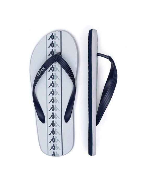 Kappa Flip flop 371G1LW White - Blue Marine - Grey Lt Lead