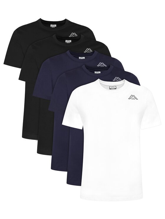 Kappa Set de tricouri﻿ Logo Myrto 322563W Regular Fit