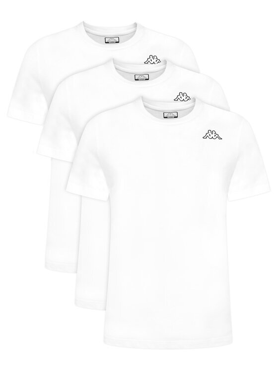 Kappa Set de tricouri﻿ Logo Sylvo 322562W Regular Fit