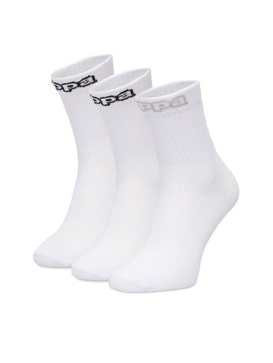 Kappa Șosete lungi CEO_KR__ 004_W_AW25 Alb