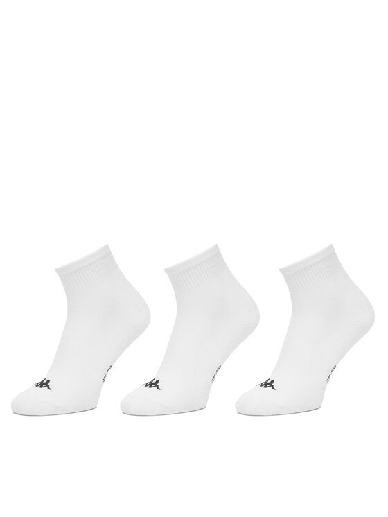 Kappa Șosete lungi KR_FRESH_SS25 (3-PACK) Alb