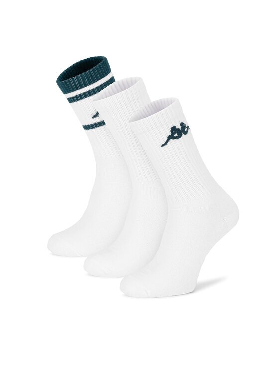 Kappa Șosete lungi KR_SUPERT_AW26 (3-PACK) Alb
