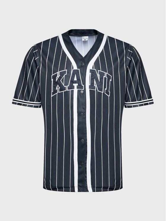 Karl Kani Tricou Serif Pinstripe Baseball 6033360 Relaxed Fit