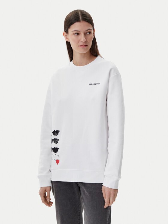 Karl Lagerfeld Bluză A1W20076 Relaxed Fit