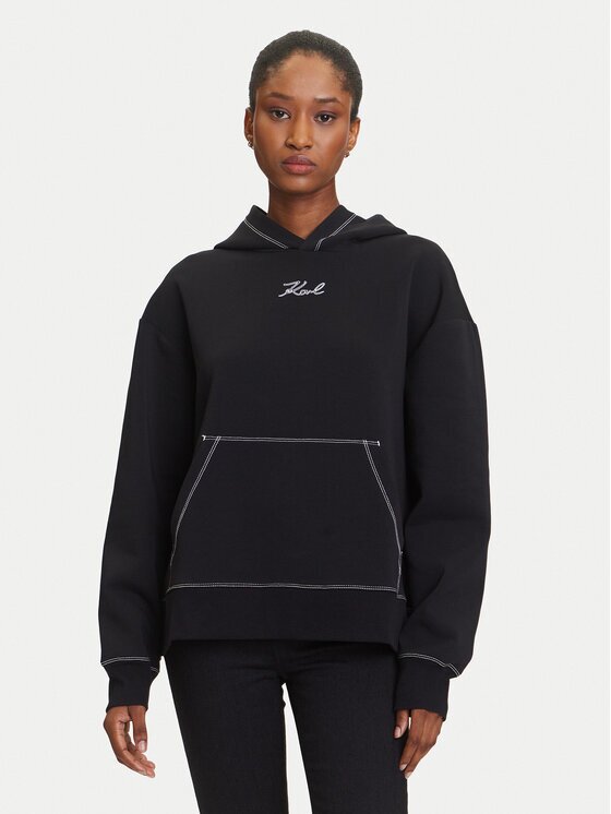 Karl Lagerfeld Bluză A3W20011 Relaxed Fit