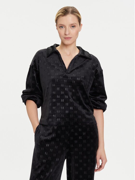 Karl Lagerfeld Bluză A4W44007 Regular Fit